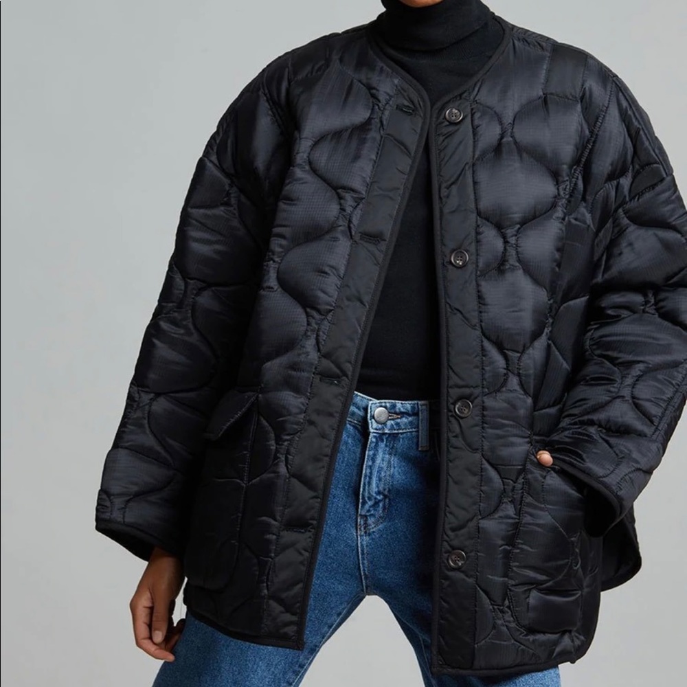 The Frankie Shop - Teddy Quilted Jacket, worn a handful of times